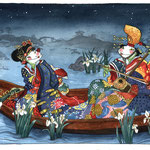 Promenade dominicale avec Utagawa Kunisada (VENDU)