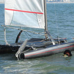 Le bateau flotte, un bruit métallique très particulier que je trouve très agréable