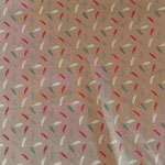 coton petites plumes rose
