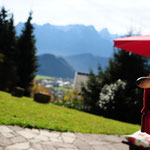Blick von der Terasse