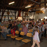 Volles Haus in der Wangener Kelter