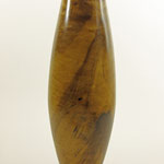 Vase "Fro" - amerikanischer Nussbaum / h = 32,5 cm / Ǿ = 10,5 cm / Wandstärke = 4 mm / geölt, Schellack / unverkäuflich
