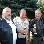 Herbsttagung 2009, v.li. die Zuchtfreunde Jonas, Buchler, Pfeiffer,