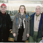 Dieter Stanke mit Frau Petersen und Zfr. Dössing