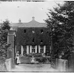 Voorkant kasteel voor 1906 - foto stadarchief Brugge