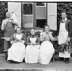 Onderhoudspersoneel - foto stadarchief Brugge