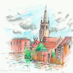 Bruges - 15x21cm - 50€ - n°18288