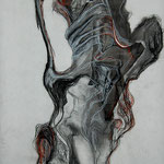 Zonder titel | 300 x 200 cm | Houskool en conte op papier