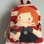 Micro zaino asilo imbottito - Miaodress Creative Design - Handmade - Italian Style 