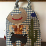 Micro zaino asilo imbottito - Miaodress Creative Design - Handmade - Italian Style 