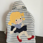Micro zaino asilo imbottito - Miaodress Creative Design - Handmade - Italian Style 