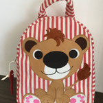 Micro zaino asilo imbottito leoncino - Miaodress Creative Design - Handmade - Italian Style