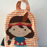 Micro zaino asilo imbottito - Miaodress Creative Design - Handmade - Italian Style 