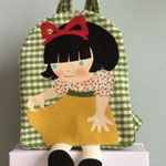 Micro zaino asilo imbottito - Miaodress Creative Design - Handmade - Italian Style 