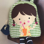 Micro zaino asilo imbottito - Miaodress Creative Design - Handmade - Italian Style 
