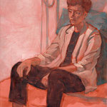 Gerry, Oil on MDF, 20 x 15 cm