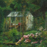 My Mother's Garden 7, Oil on MDF, 30 x 35 cm