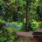 My Mother's Garden 4, Oil on MDF, 20 x 25 cm