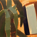 Orange, Oil on paper