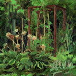 My Mother's Garden 6, Oil on MDF, 20 x 25 cm