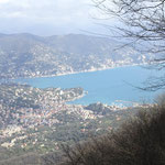 Vista panoramica su Santa Margherita e Rapallo