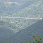 L'autostrada vista dall'alto