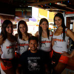 always good to keep the "Hooters" visit count in tact - Cancun, Mexico