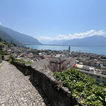 Blick auf Montreux