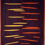 SCHNITTE, 2018, textile Arbeit, Susanne Lämmerhirt-Brey