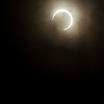 金環日食　/　Annular solar eclipse