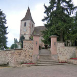 Wehrkirche in Hunawihr