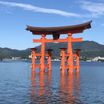 お盆休みの旅先（広島）です。（厳島神社）　Ｗさん