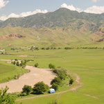 on our way to Sari Chelek lake, Kyrgyzstan
