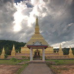 pagoda in Luang Namtha, Laos
