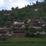 chinese Village in Yunnan Province
