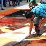 Pintura Pavimental - Semana Santa Huaracina 