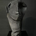 Nadine VERGUES, "Syrinx", Feutre industriel, H 50 cm x L 30 cm x P 25 cm, 700 € ,DISPONIBLE A L EMPRUNT