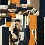 Christian GASTALDI, "Ciné Caracas 02", Collage papiers sur toile (sur chassis), 65 cm x 50 cm, 1.800 €,DISPONIBLE A L'EMPRUNT