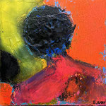 Béatrice WOLFF, "sans titre 2", Acrylique et encre de chine, 2(30 cm x 60) cm, 780 €,DISPONIBLE A L'EMPRUNT