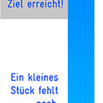 EnergyBike Physik 3 - die Folie der Lichtsäule kann individuell gestaltet werden