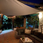 veranda by night