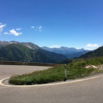 Spitzkehre auf 2'500 Meter