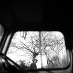 Le cantal rolleiflex noir et blanc argentique 