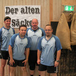 Seniorenmannschaftsmeister Senioren Kreisliga 2014 v.l.n.r.: Mario Wagner, Gundolf Freitag, Jens Fedderke u. Daniel Meier