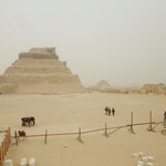 Die berühmte Pyramide von Sakkara, Teil der Djoser-Nekropole