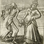 Меррэйн, Мэтьюс (Matthaus Merian) – Императрица и смерть (The emperor  and the Death), 1648