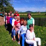 Unsere Soprane, die "Amseln" im Chor