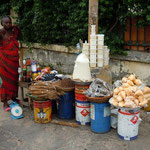 Straßenmarkt in Dakar (Senegal)