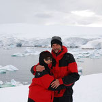 Wir stehen auf auf dem 6. Kontinent, Portal Point auf der antarktischen Halbinsel