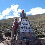 unser erster Pass liegt bei Jujuy auf 4.170 m